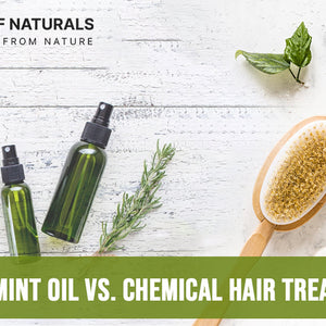 Peppermint Oil vs. Chemical Hair Treatments