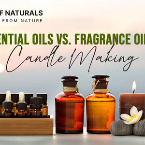 Essential oil vs Fragrance Oils in Candle Essential Making